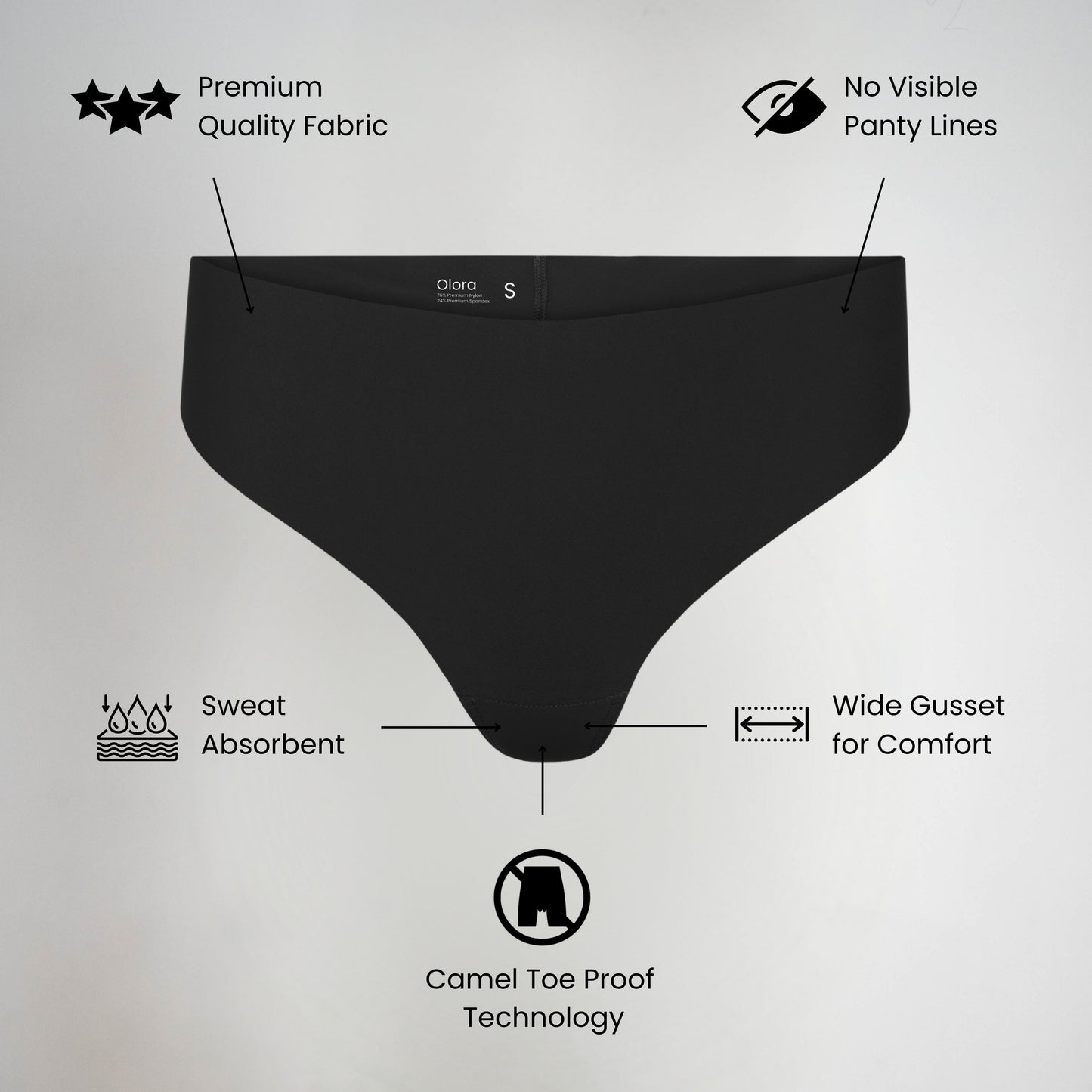 Mysty™ Invisible thong