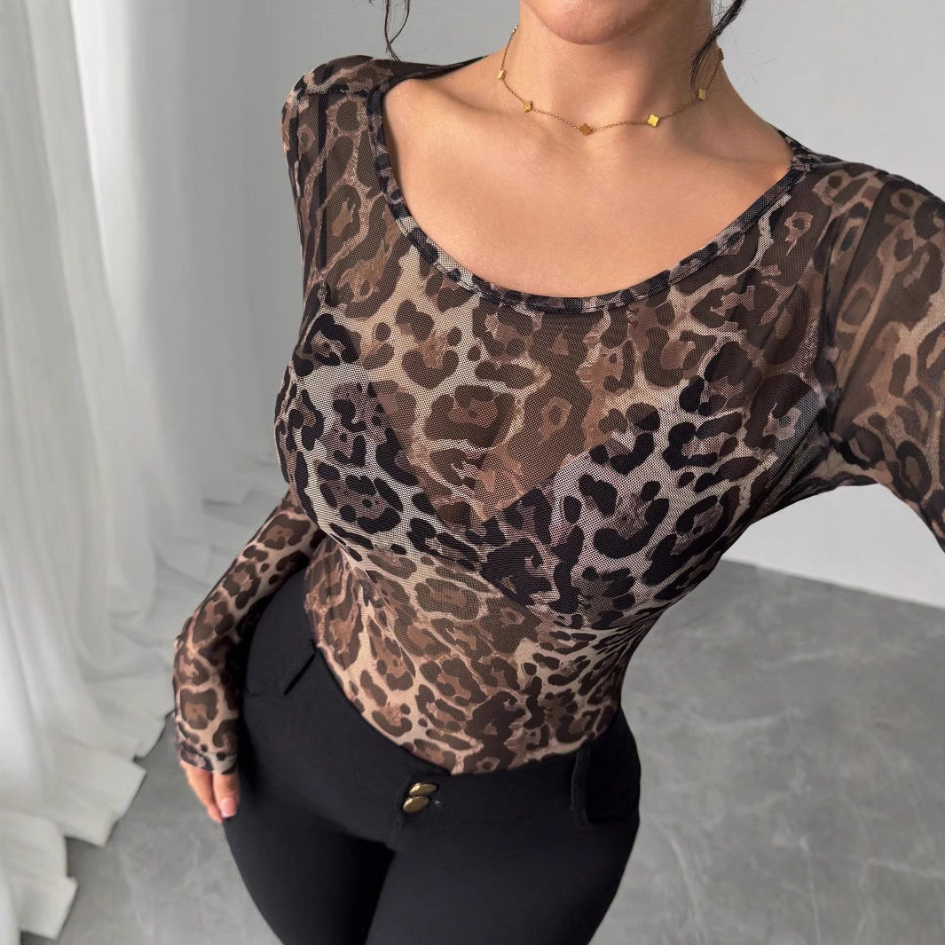 Fierce & Sheer Mesh Top