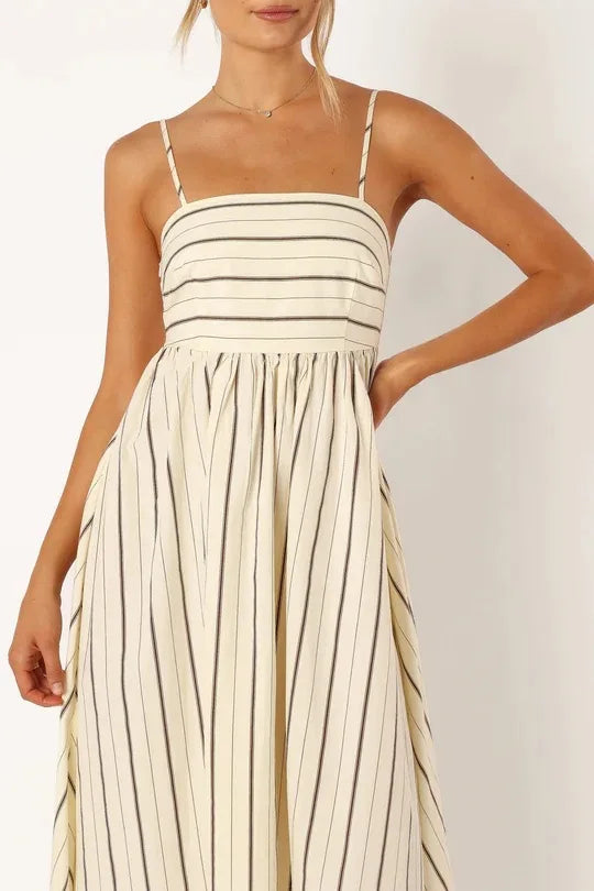 Velveta™ Righe Maxi Dress