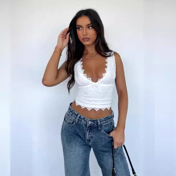 Frill Me Baby Crop