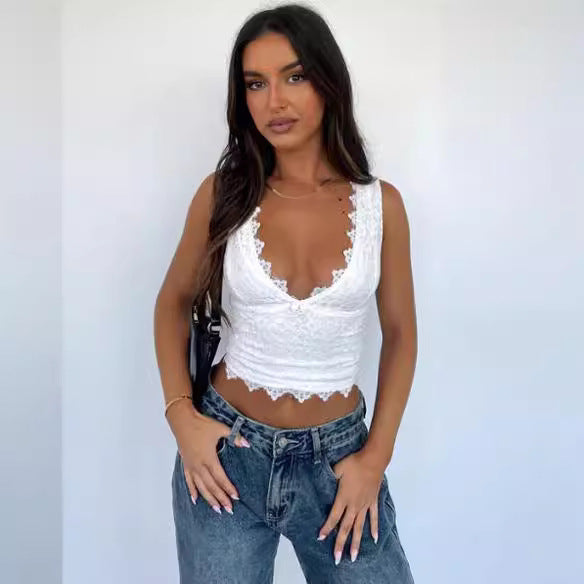 Frill Me Baby Crop