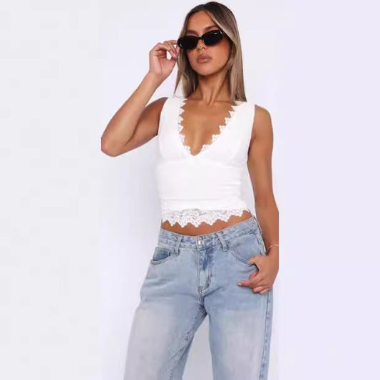 Frill Me Baby Crop