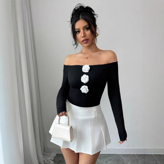 Bloom & Bold Off-Shoulder