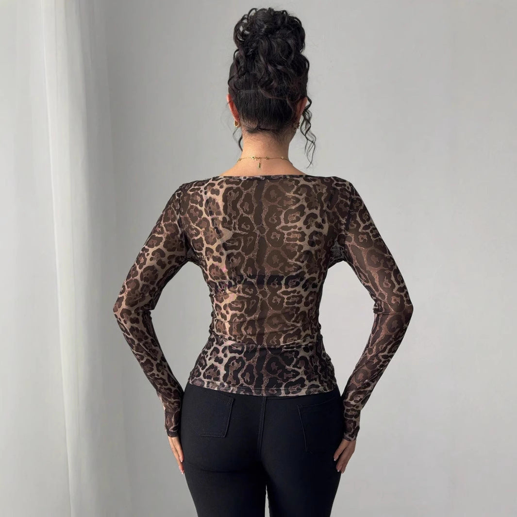 Fierce & Sheer Mesh Top