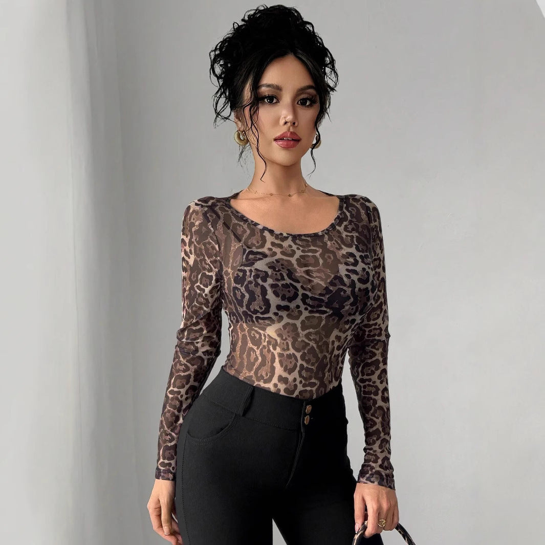 Fierce & Sheer Mesh Top