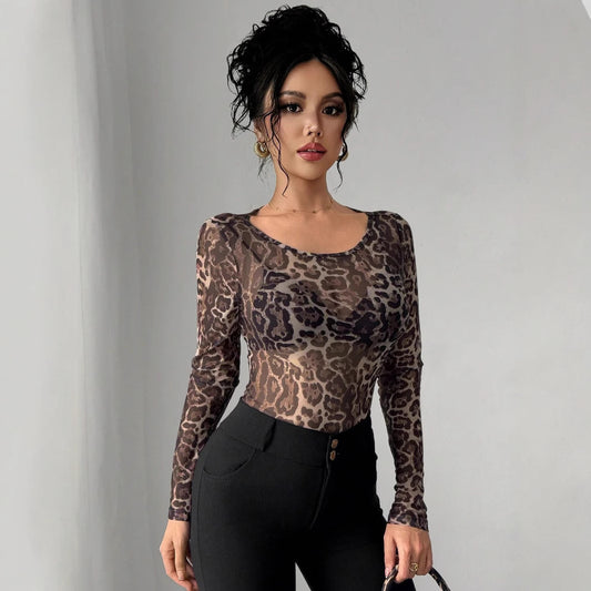 Fierce & Sheer Mesh Top