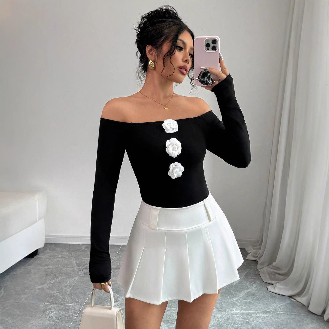Bloom & Bold Off-Shoulder