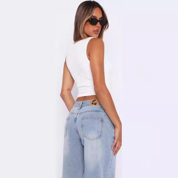 Frill Me Baby Crop